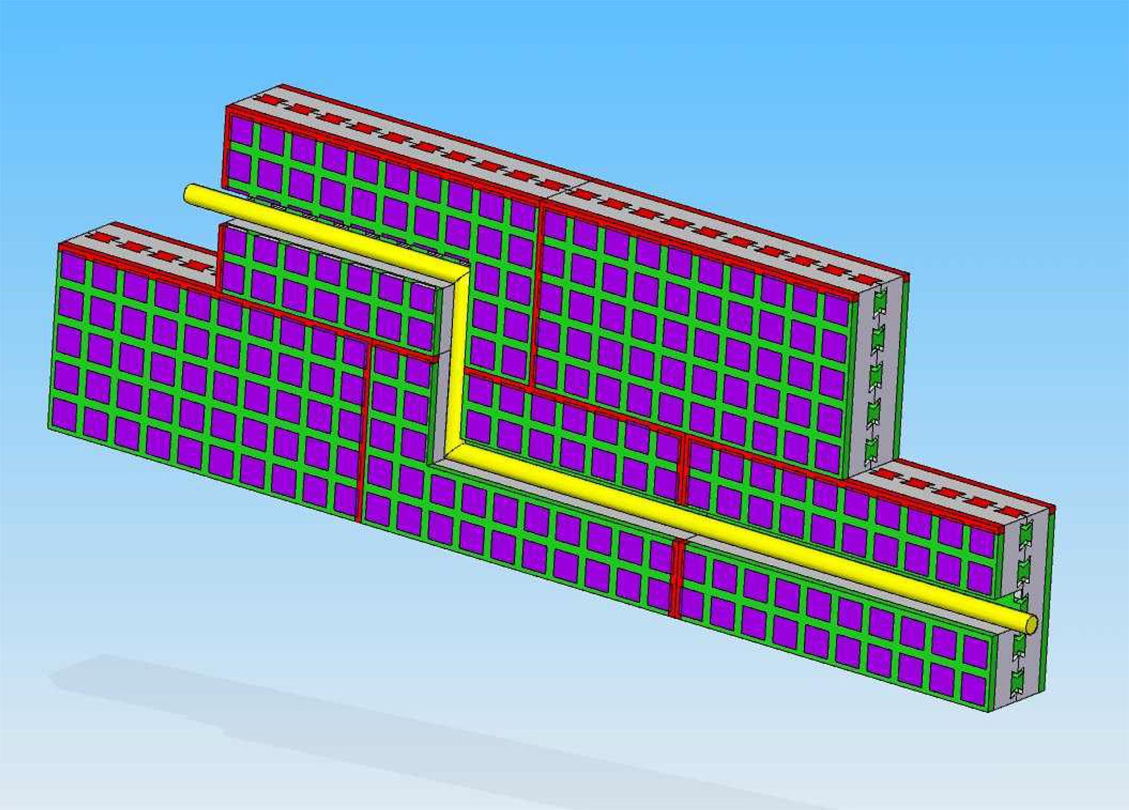  Example: LAYING OF PARTITION ELEMENTS  WITH EXECUTION OF ELECTRIC CONDUIT OR WATER DUCTS 