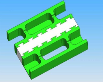  SINGLE THERMAL BLOCK WITH CENTRAL INSERT (Registered pattern)  