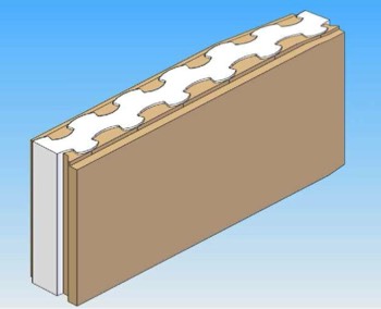  EXAMPLES OF THERMO-ACOUSTIC PARTITION THERMOBLOCKS - Thick 95 mm 