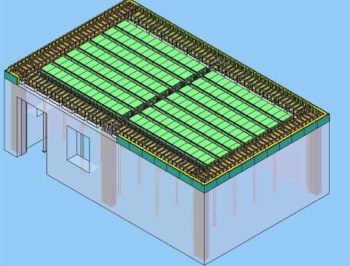  Example: LAYING OF THERMO-ACOUSTIC HOURDIES WITH  INSULATION ON “CEILING” SIDE  